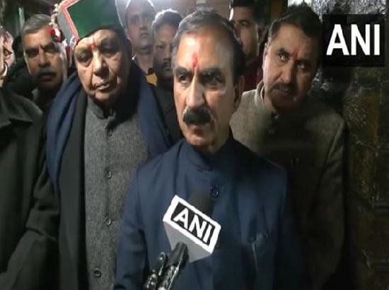 Had a discussion with Vikramaditya Singh, he tried to influence other MLAs: Himachal CM Sukhu