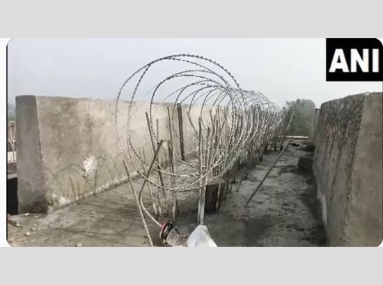 Concrete slabs, barbed wires deployed in Haryana as Punjab farmers are on their way; Watch Video
