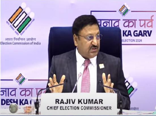 Assembly elections in Jammu and Kashmir will be held after Lok Sabha polls: CEC Rajiv Kumar