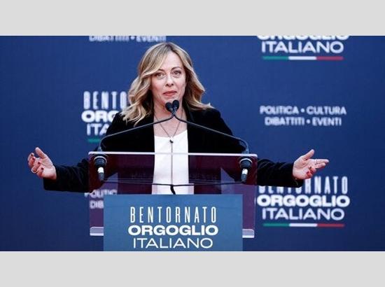 Italy's PM Giorgia Meloni: 