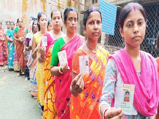 Lok Sabha Elections: 40.32 % voter turnout recorded till 1 pm