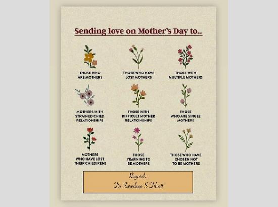 PGI Doctor's unique wish to mothers on Mothers Day