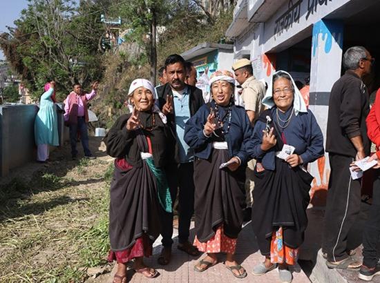 Uttarakhand records 53.56 % voter turnout until 5 pm