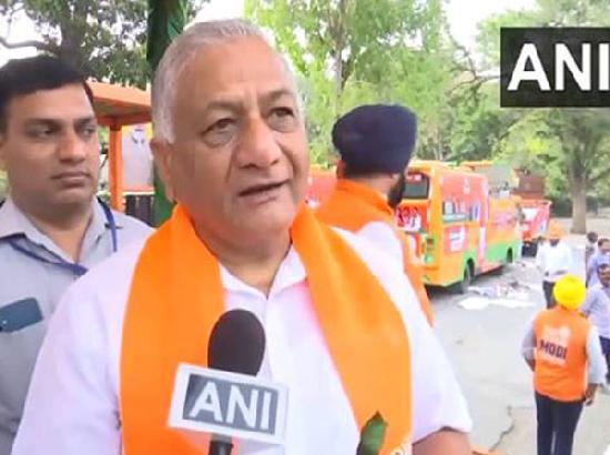 Union Minister General VK Singh expresses confidence in PM Modi's win, says 