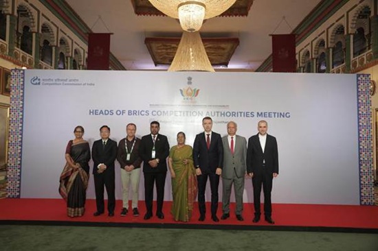 CCI Chairperson Ravneet Kaur chairs the BRICS Heads of Competition Authorities meeting in Udaipur