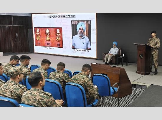 Golden Arrow Division hosts historic lecture to boost border tourism in Ferozepur