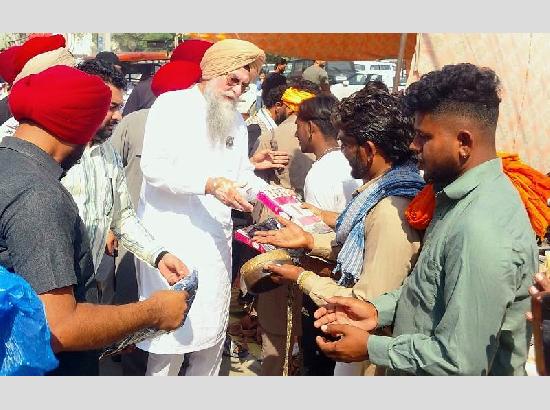 Speaker Sandhwan celebrates Diwali with workers, underprivileged and needy