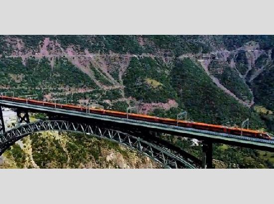 Vande Bharat crosses Chenab, Anji bridges at 100 km/h as Katra-Banihal speed limit raised