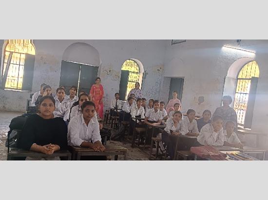 Special Awareness Session on Menstrual Hygiene Organised for Schoolgirls