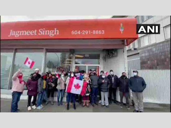 Canada : Protest outside MP Jagmeet Singh’s office