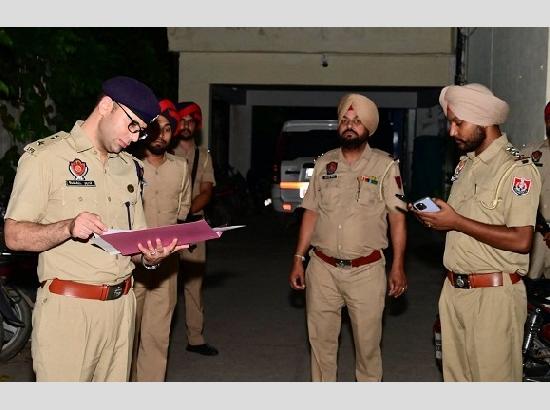 Newly Appointed SSP Suhail Qasim Mir Sets a Proactive Tone in Bathinda