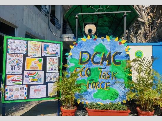 DCMC Eco Task Force to welcome voters with ‘green plant’ at Model Polling Booth