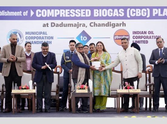 Governor calls for end to dumping, leads Chandigarh’s shift to clean energy and resource recovery