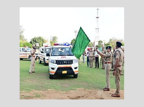 Punjab Police Enhances Emergency Services with New Vehicles in Bathinda 