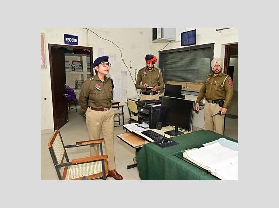 Surprise Inspection Conducted by SSP Bathinda at PS Sangat