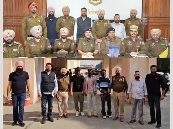 Ferozepur police nab murder accused, three in bank robbery case