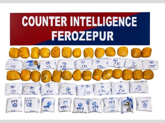 30 kg heroin recovered in Ferozepur; two held