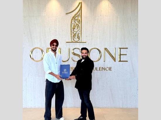 Ace Indian Pacer Arshdeep Singh visits 'Opus One'
