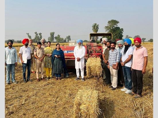 Farm fires plunge 48% across Mansa district, with 104 villages achieving the perfect zero-burning score. 