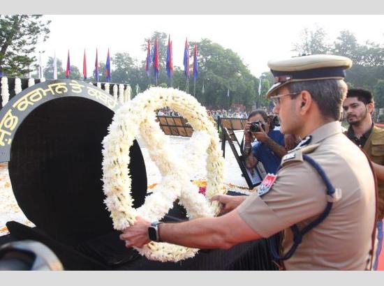 65th Police commemoration Day: DGP Gaurav Yadav pays rich tributes to Police Martyrs