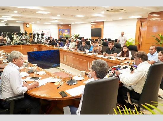 CEO Haryana Addresses Press Conference on Successful Completion of First Phase of SIR-2026