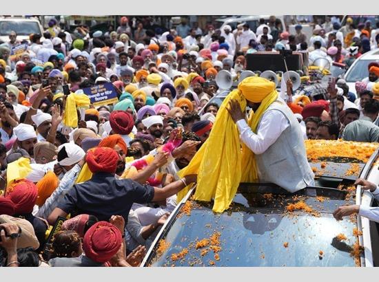 Shukrana Yatra in Malwa Region: CM Mann says, “BJP branding Punjabis who made the highest sacrifices for Nation, as Anti-National”
