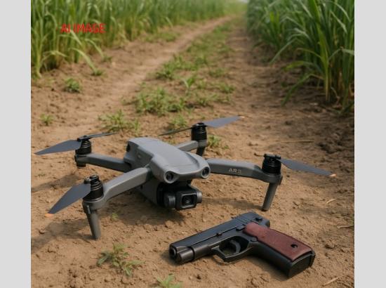 Drone, Pistol recovered amid Indo-Pak tensions; unidentified person booked under Arms and Aircraft Acts