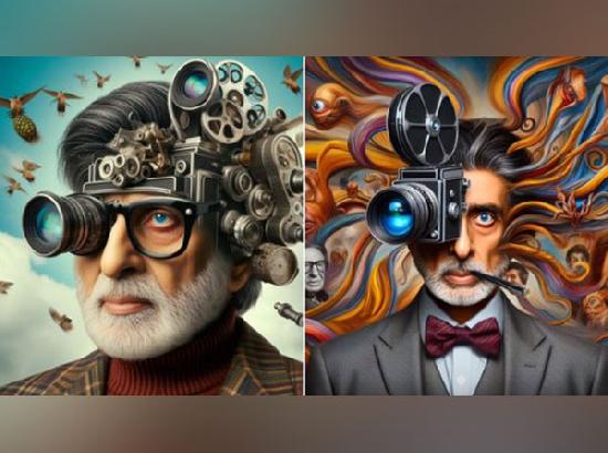 Amitabh Bachchan celebrates 55 years in world of Cinema, drops pics in 'AI avatar'