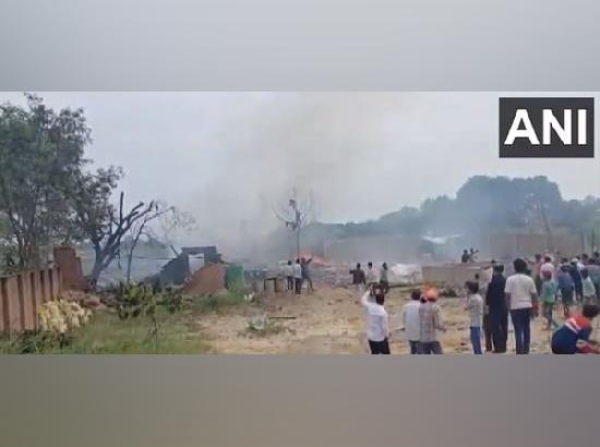 Four killed in explosion at firecracker factory in UP's Kaushambi