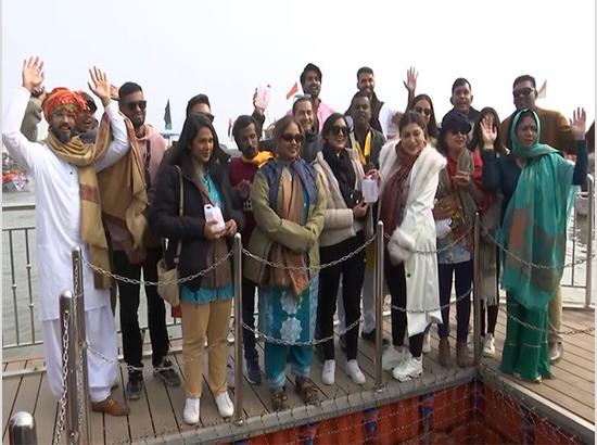 Maha Kumbh Goes Global: 21-member team from 10 countries visits Sangam in Prayagraj