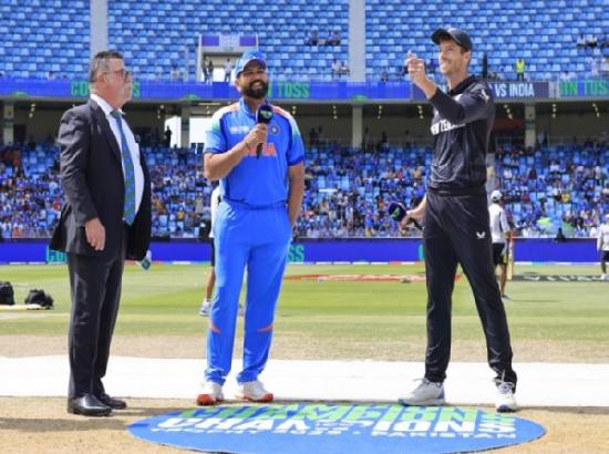 Champions Trophy 2025: New Zealand win toss; opt to bowl first against India in last group stage match
