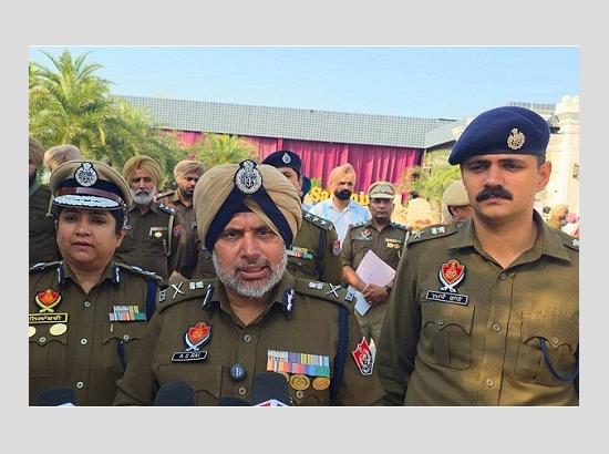 Punjab Police Gears Up for Union Home Minister Amit Shah's Rally in Moga