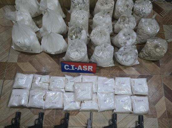 Punjab Police makes state's biggest heroin seizure; two held with 105 kg heroin, six weapons