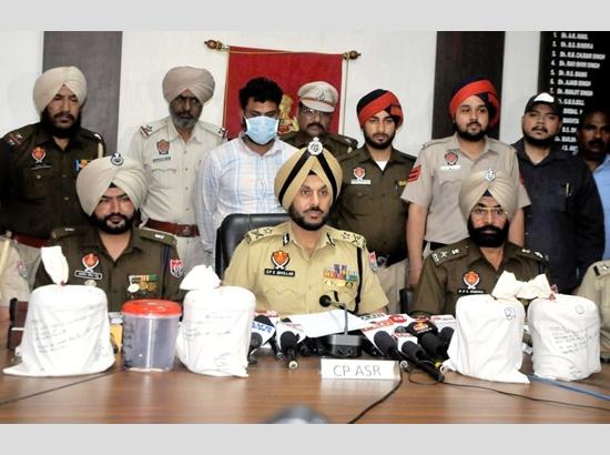 Punjab Police busts cross-border drug cartel; seizes 8.08 kg heroin, illegal weapon, arrests key accused