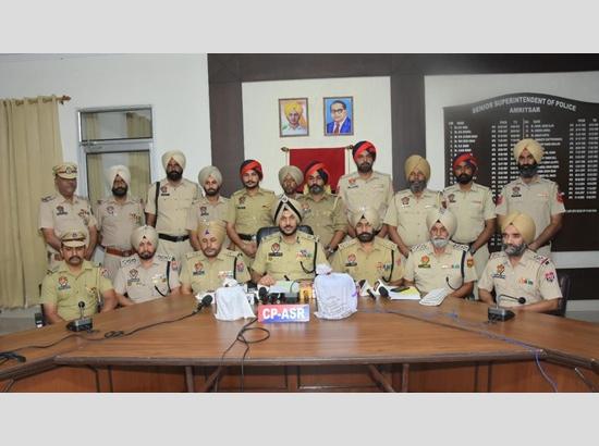 Juvenile among four held with 6 kg heroin in Amritsar