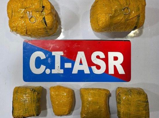 Three linked to narcotics smuggling network held with 6 kg heroin and 6 kg ice in Amritsar