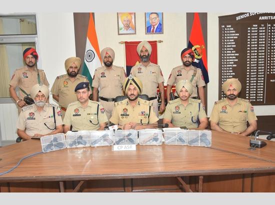 Four linked to cross-border smuggling module held with seven pistols