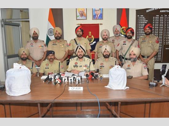 Dubai-based drug cartel busted in Amritsar; Two held with 10 kg ICE, 4 kg heroin