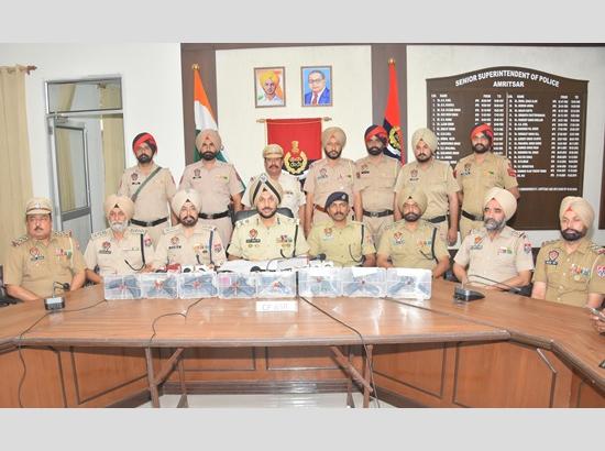 Amritsar: Five linked to cross-border arms smuggling module held with 8 pistols