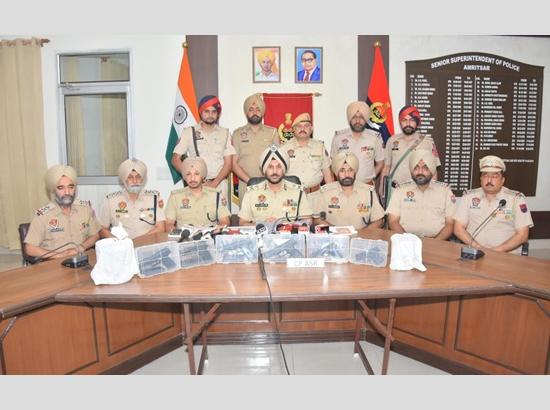 Six linked cross-border smuggling modules held in Amritsar