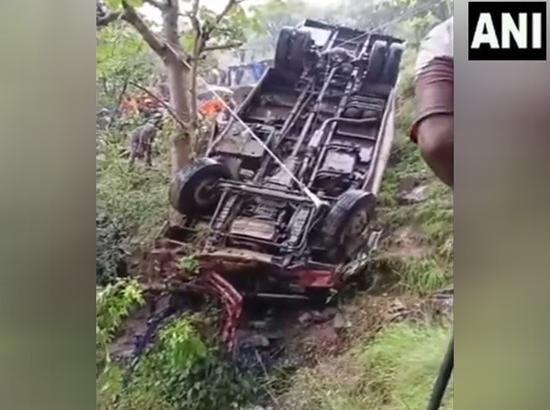 Himachal: One dead in Mandi bus accident; three others sustain severe injuries