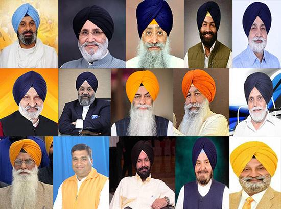 Majithia, Maluka, Dr Cheema among 15 Senior Vice Presidents announced by SAD
