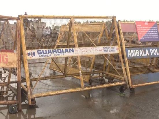 Ambala Police issues traffic advisory, suggests alternate routes after Shambhu Border sealed amid farmers' Delhi march