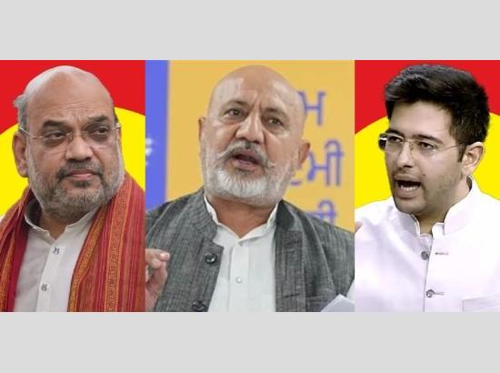 AAP accuses Amit Shah of plotting to split party; Alleges Raghav Chadha being used as ‘tool’