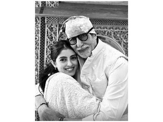 Amitabh Bachchan turns 83, receives heartfelt birthday wish from granddaughter Navya Nanda