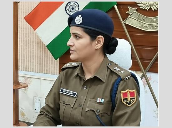 Dr Amrita Duhan assumed charge as the first woman Superintendent of Police of Udaipur (Rajasthan) 