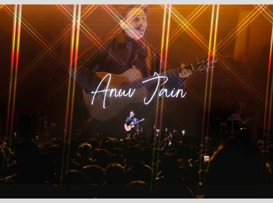 Anuv Jain performs at Sneaker Fest 6.0 at Omaxe, Ludhiana
