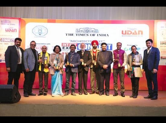 15 architects, professionals felicitated for excellence at INT-EXT Expo

