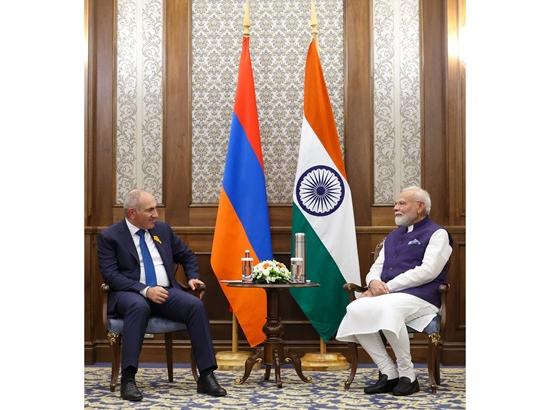 PM Modi backs 'dialogue & diplomacy' in West Asia during meeting with Armenian PM Pashinyan in Bishkek