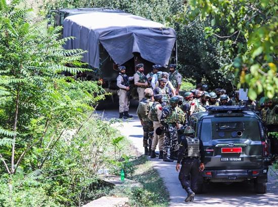 J-K: Joint operation of Army and police underway in Poonch to nab hiding terrorists in forest